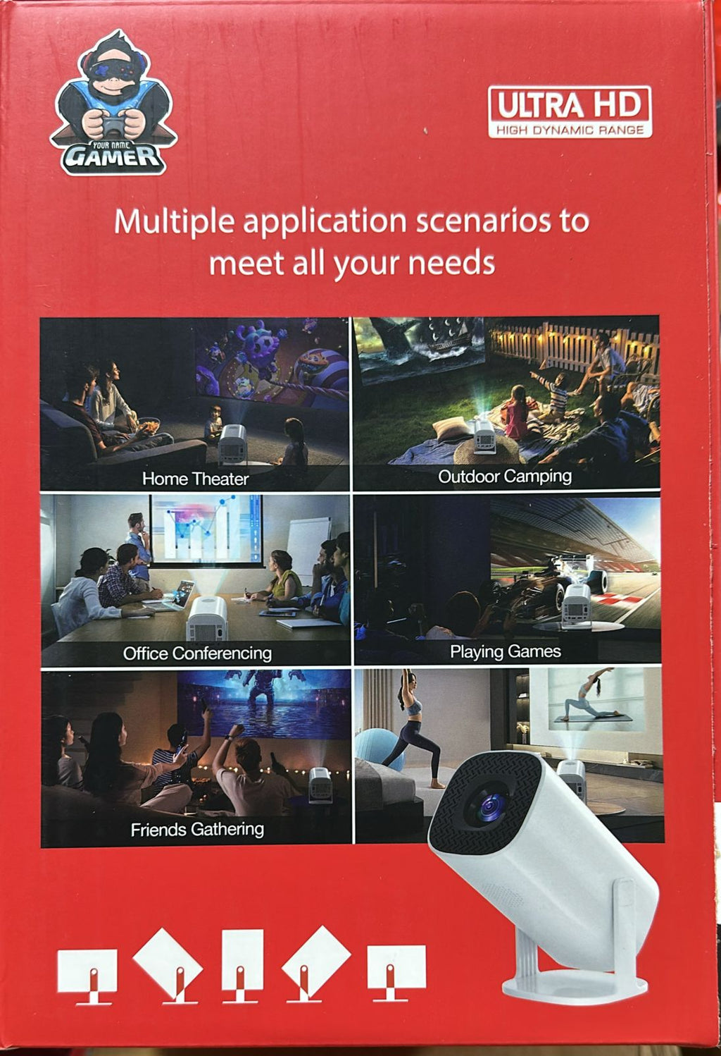 PROYECTOR GAMER P30 MAX + GAMEBOX