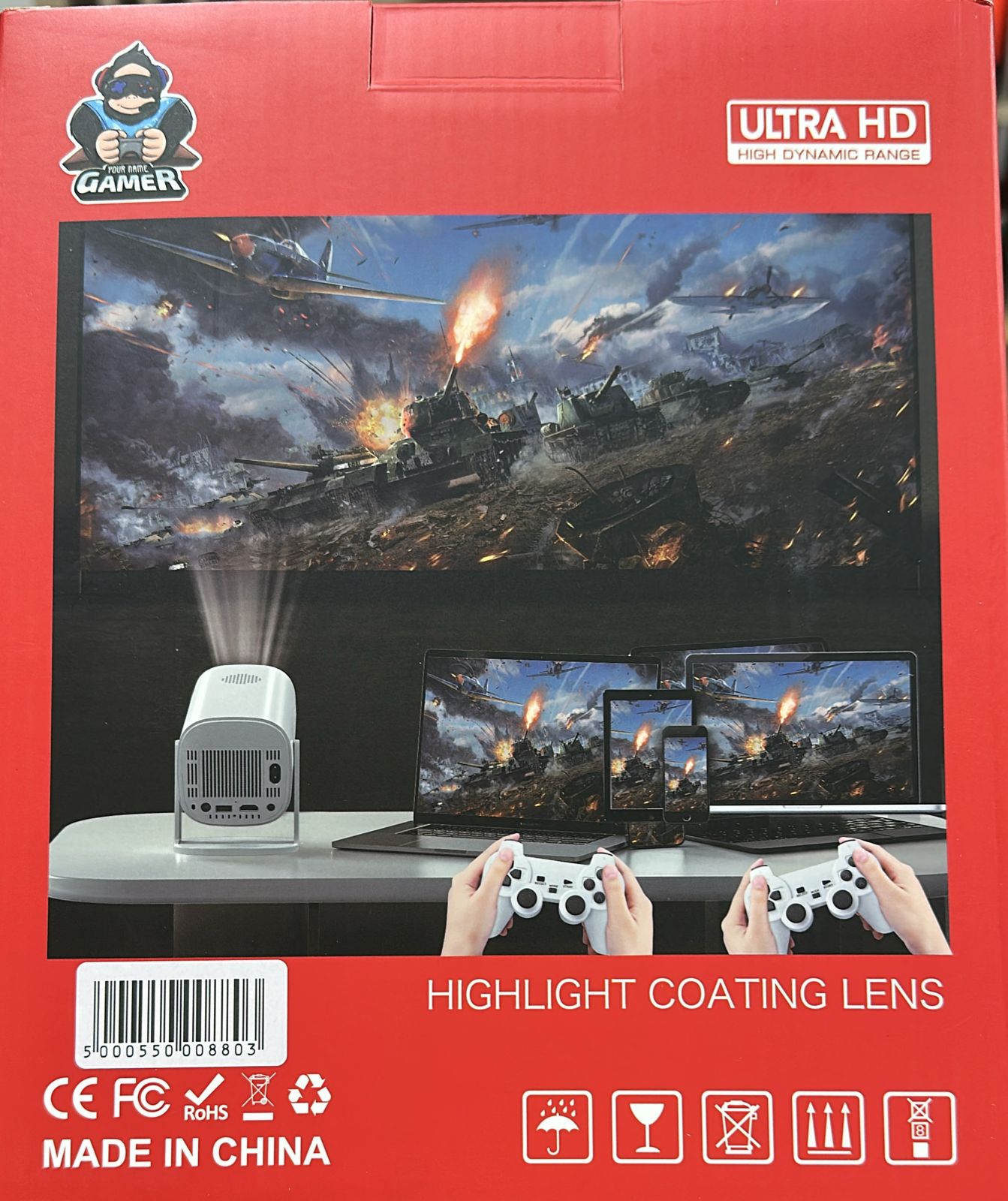 PROYECTOR GAMER P30 MAX + GAMEBOX