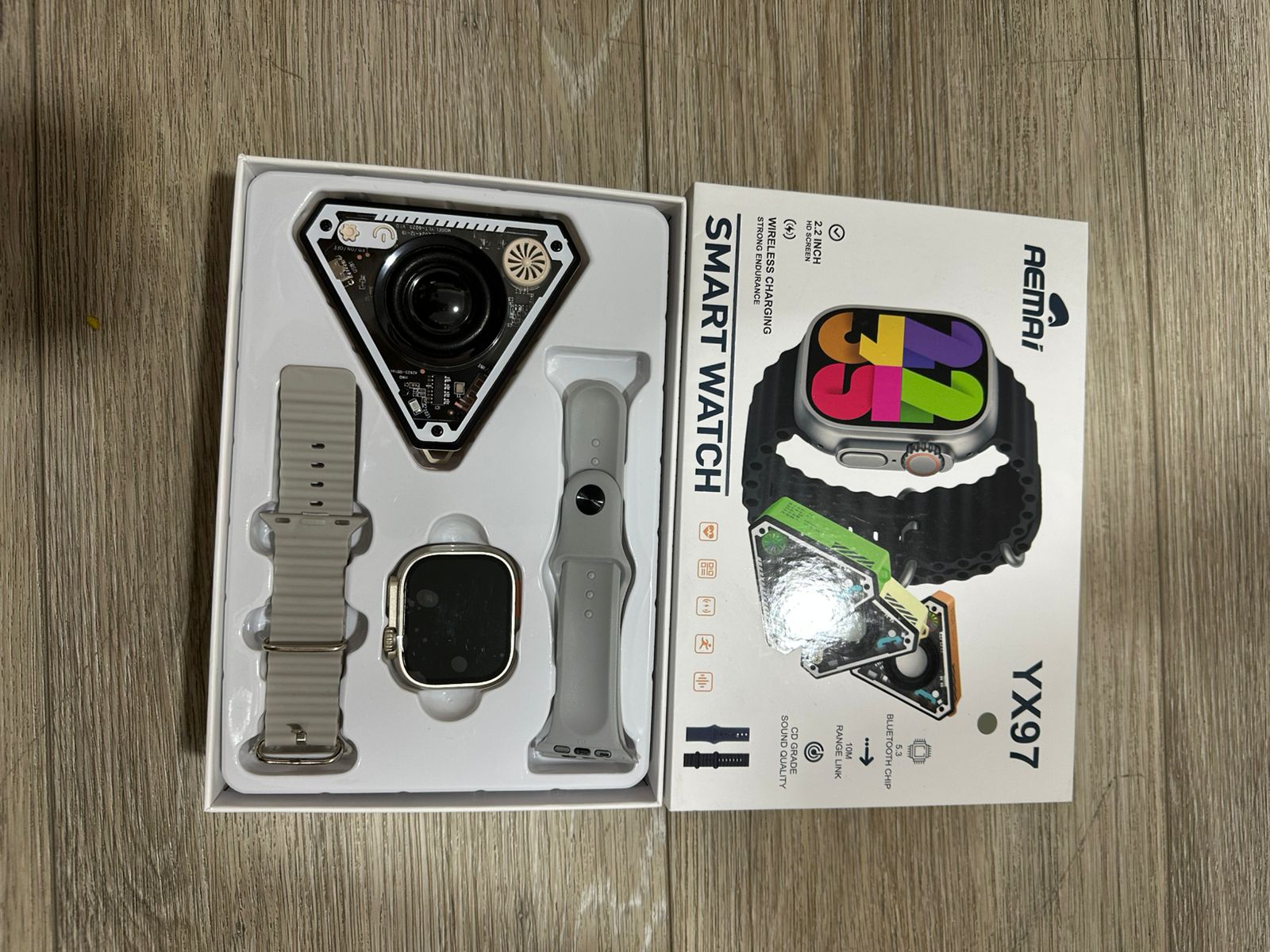 📱 Smartwatch YX97 – Tecnología que te sigue el ritmo