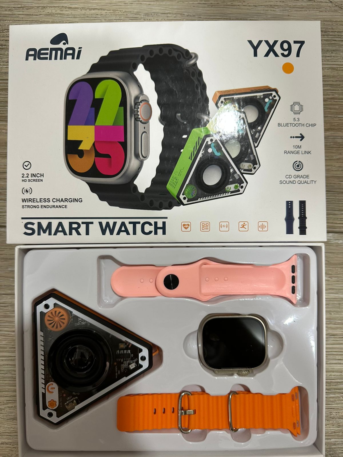 📱 Smartwatch YX97 – Tecnología que te sigue el ritmo