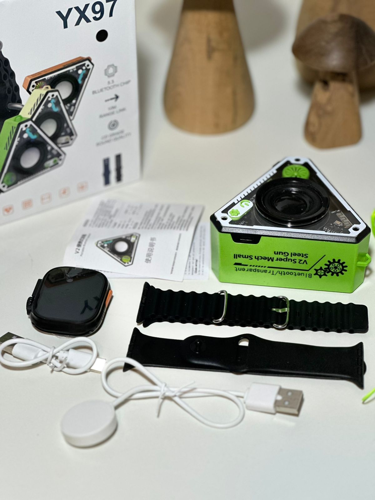 📱 Smartwatch YX97 – Tecnología que te sigue el ritmo