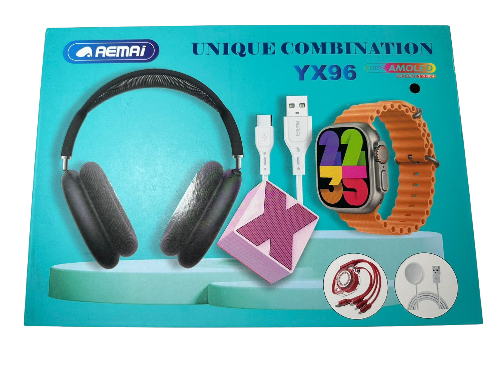 Smartwatch YX96 + Termo Stanley 40 oz