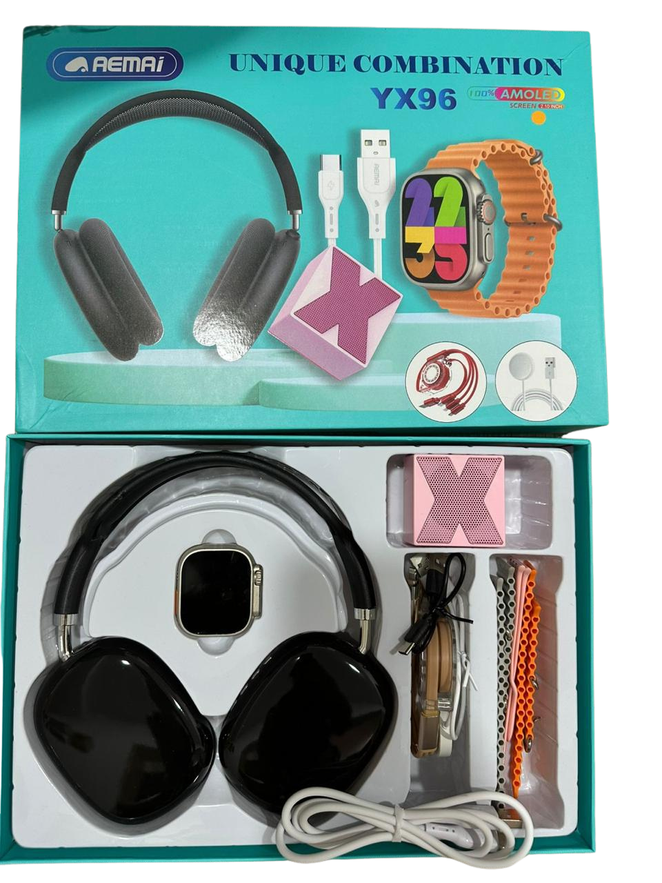 Smartwatch YX96 + Termo Stanley 40 oz